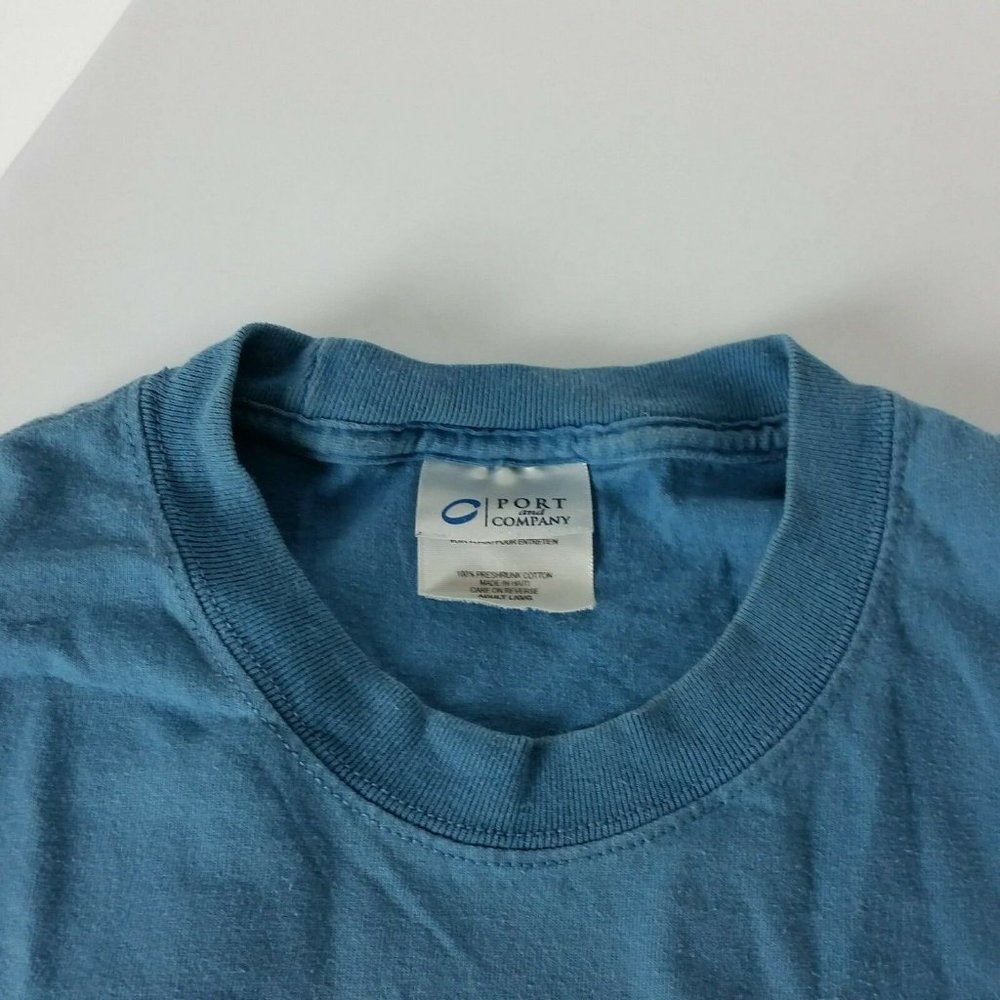 Hops in Humboldt Micro Brew Festival Blue Tee Shirt Mens Large Humboldt County - Picture 9 of 10